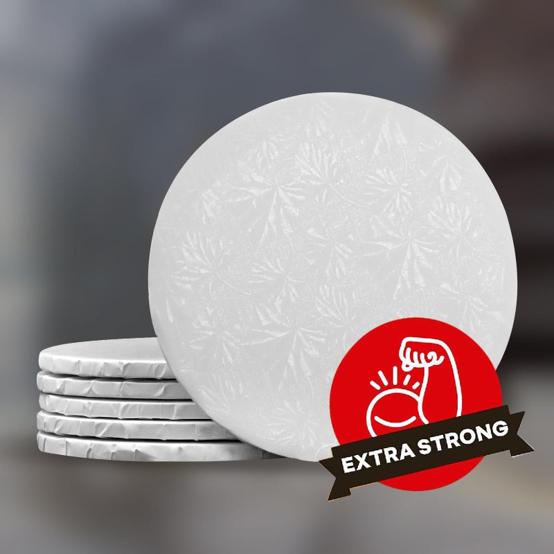 Enjay طبل دائري أبيض 12 بوصة، 1/2 بوصة - Image 3